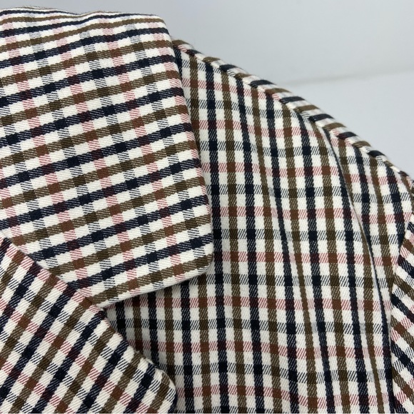 MADEWELL Padded Double Breasted Oversized Jacket in Plaid - Picture 8 of 9